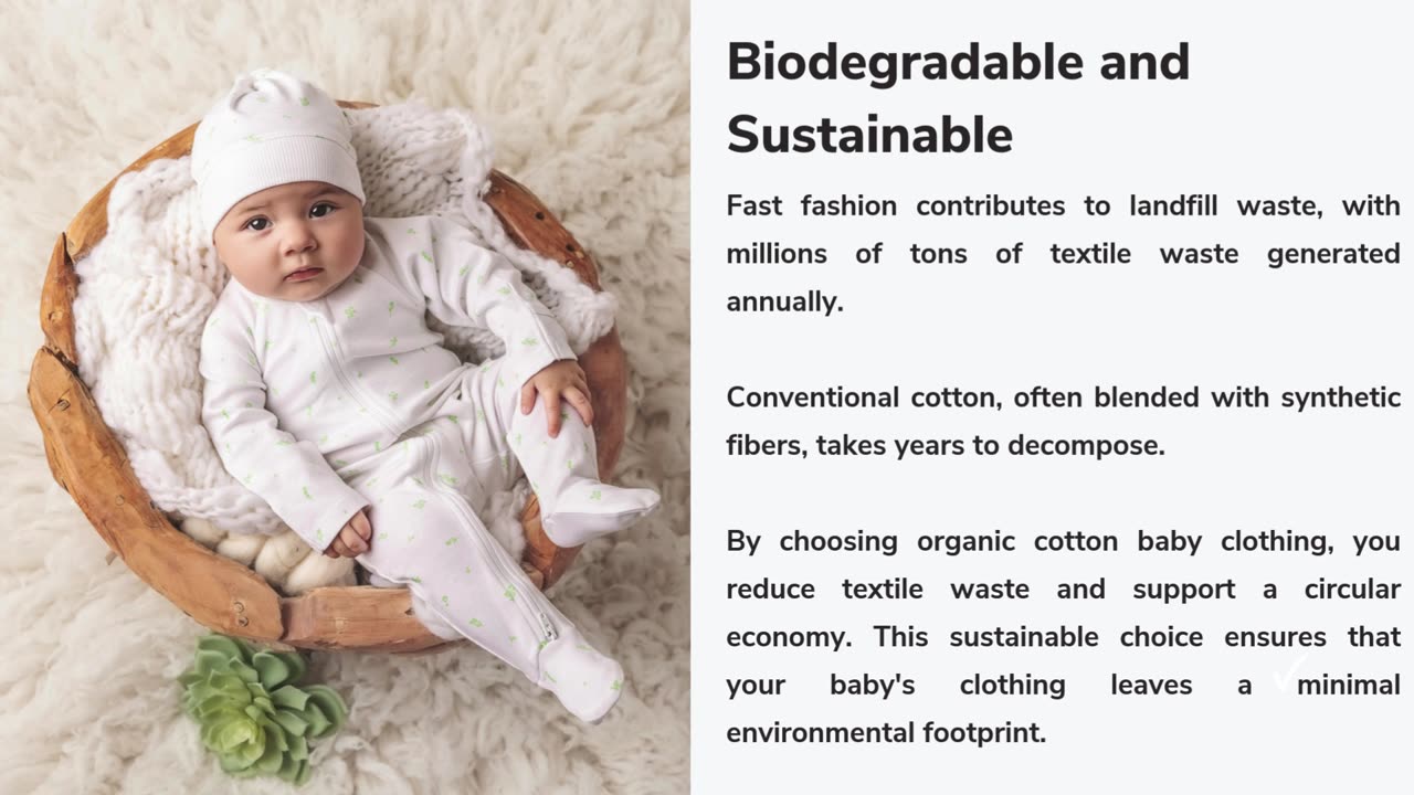 The 5 Benefits of Organic Cotton for Baby Clothing