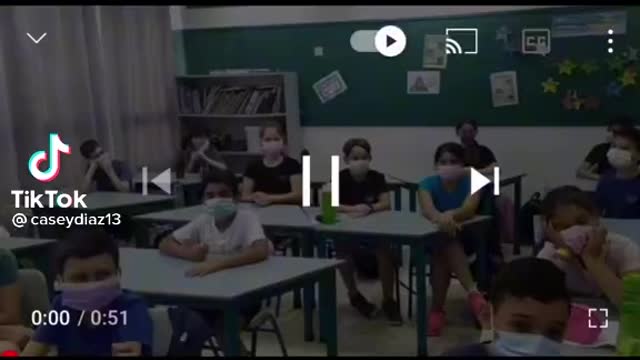 Kids react to ending mask mandate in Israel