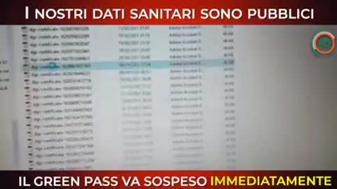 🔴 ATTENZIONE!!! : I GREEN PASS ITALIANI SONO ONLINE-DATI SANITARI PUBBLICI