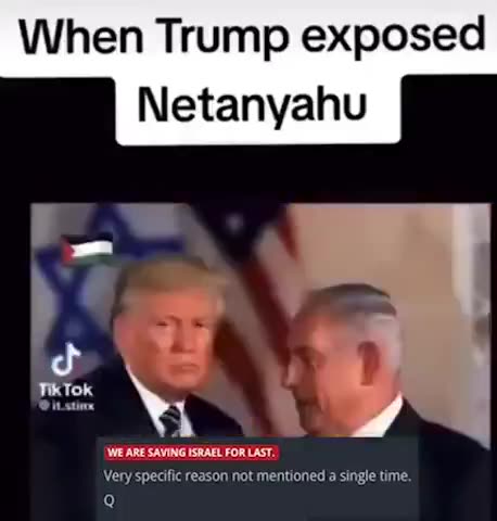 When Trump Exposed Netanyahu