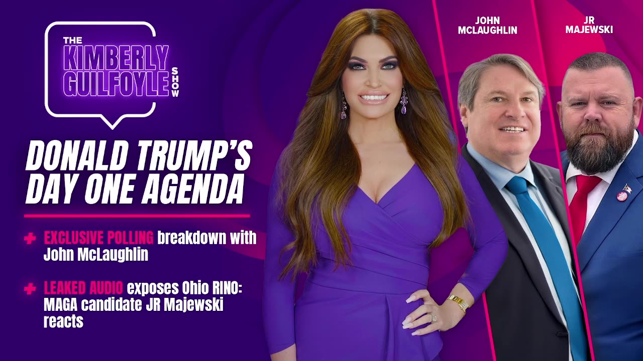 The Day One Agenda: Trump Polling Dominance, Plus RINO Scandal in Ohio, Live with John McLaughlin and JR Majewski | Ep. 81