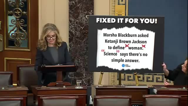 Marsha Blackburn Slams Media Response To Viral Ketanji Brown Jackson 'Define Woman' Moment