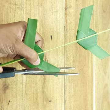 Very unique crafts and fun time with coconut leaves #craft #shorts #reels #coconut