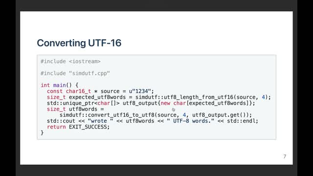 Unicode at gigabytes per second