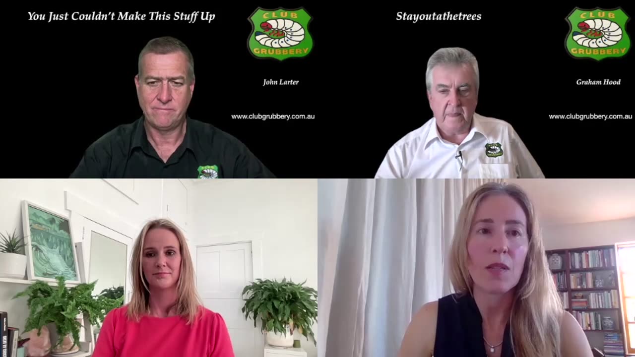 Graham and John speak with friends from the NZDSOS team...