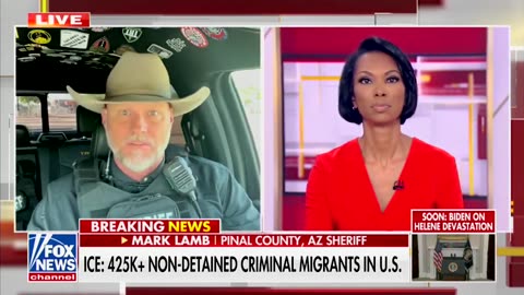 Arizona Sheriff Mark Lamb: "We're allowing people to come in to this country that