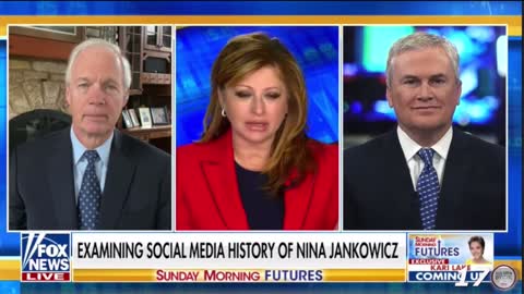 Senator Ron Johnson says Joe Biden‘s “Ministry of truth“ is unconstitutional.