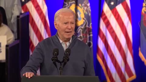 Biden's Confused Message to People from Pennsylvania: "Send Me To Congress!"