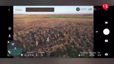 Drunken Russian soldiers carrying wounded fellow soldiers explode on a mine