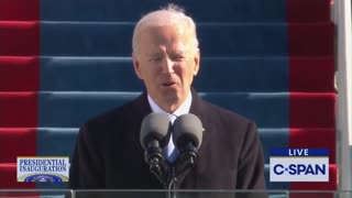 Biden Claims That He Will "Defend Constitution" In Inauguration Speech