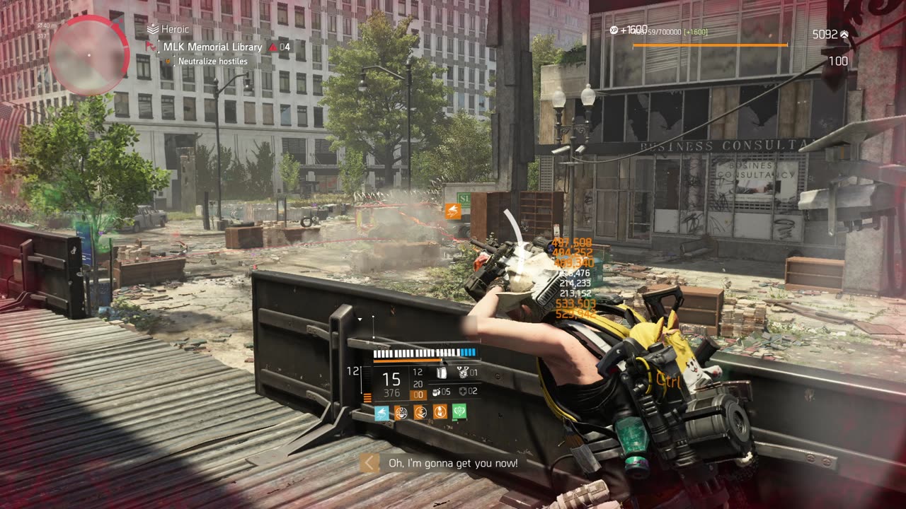 MLK Memorial Library-Red Dragon-Fallen Cranes /Sleipnir-Elmo Variant /21-08-24 #Gameplay #Division2