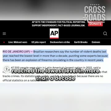 Brazil has More Gun, Less Crimes (Experts Puzzled)