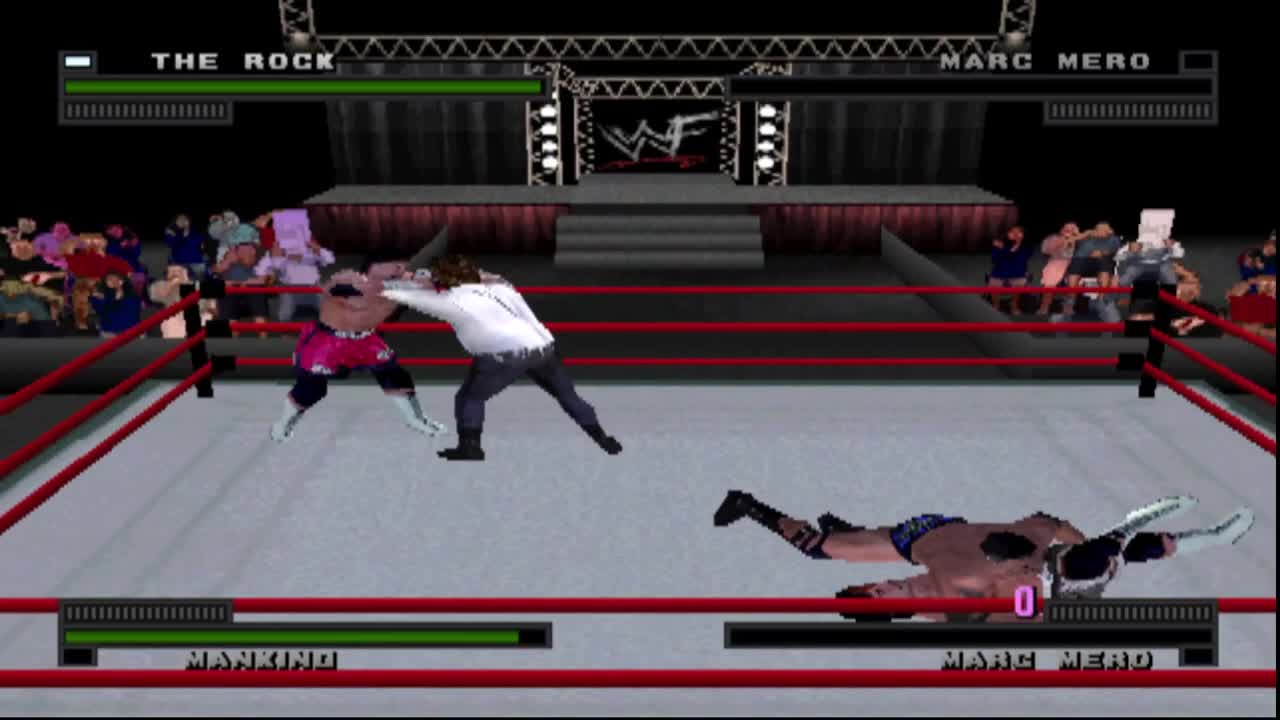 WWF Attitude PS1: Tornado match #31