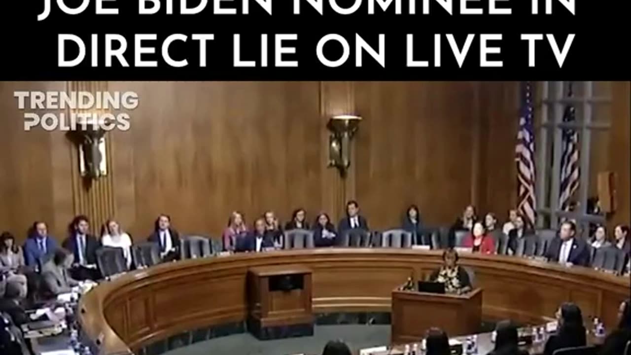 Ted Cruz - Catches Joe Biden nominee in a direct lie on live TV