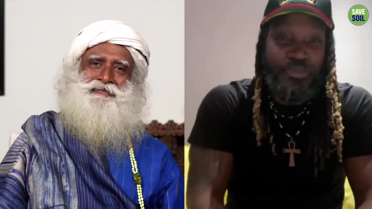 Chris Gayle Discusses Kohli, Dhoni, Viv Richards & with Sadhguru