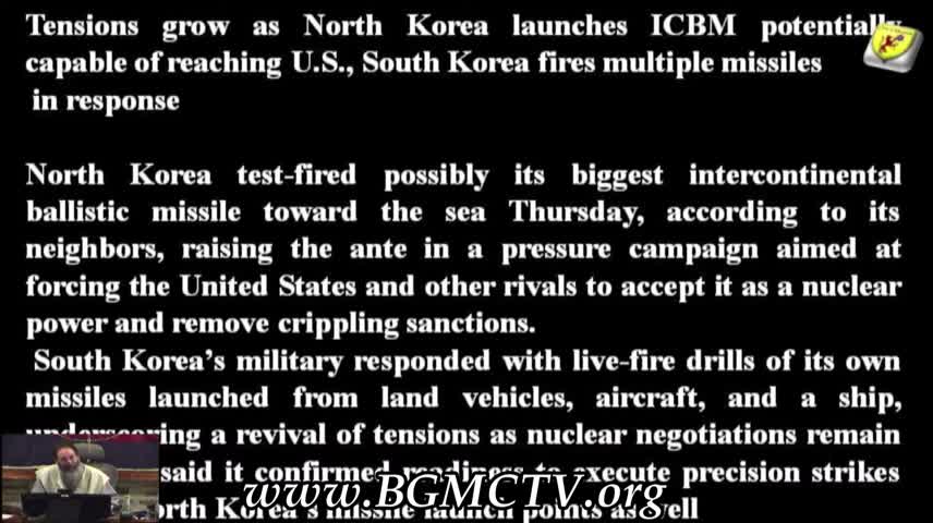 BGMCTV END TIME PROPHECY NEWS 032622