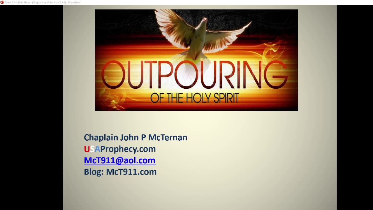 Outpouring of the Holy Spiit Movie