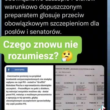 bolesław piecha który chce obowiązkowo szczepić Polaków warunkowo dopuszczonym preparatem