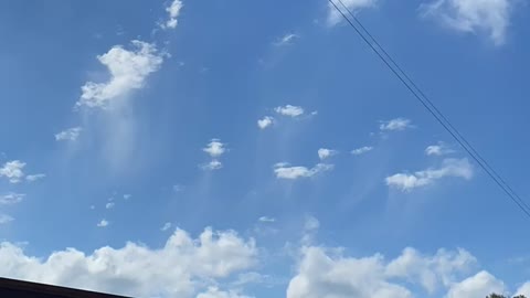 Timelaps of cloud just before typhoon