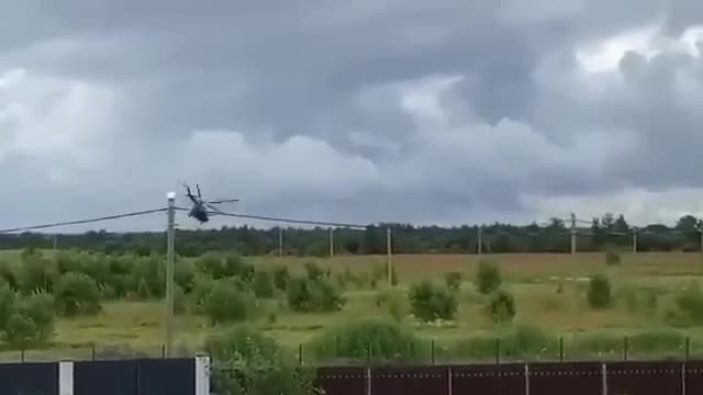 Russian Guard helicopter crashed near St. Petersburg