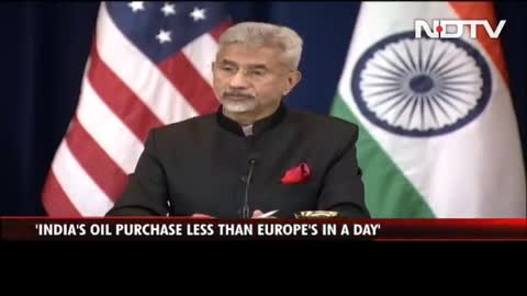 Lesser Than Europe Does In An Afternoon: S Jaishankar On Russian Oil Deal