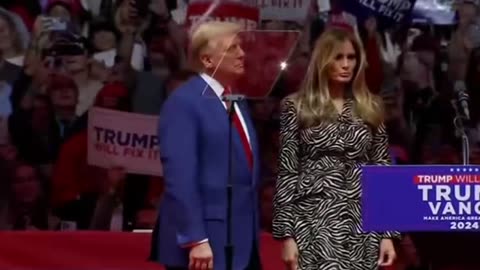 Trumρ wife reʋeɑls her messɑge to Americɑ ɑs she stuns MSG