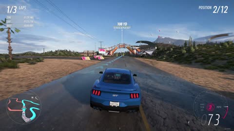 Forza Horizon 5 - Mulege Town Scramble in a Ford Mustang!