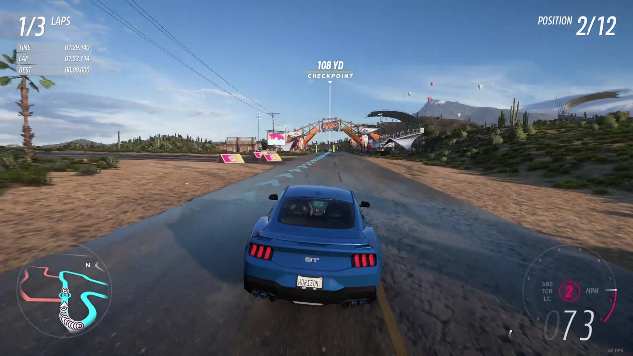 Forza Horizon 5 - Mulege Town Scramble in a Ford Mustang!