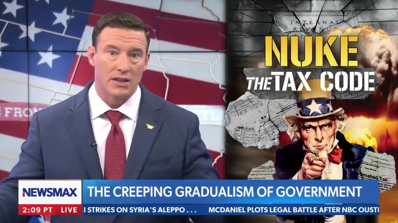 Carl Higbie Rripped apart the government's tax policies.