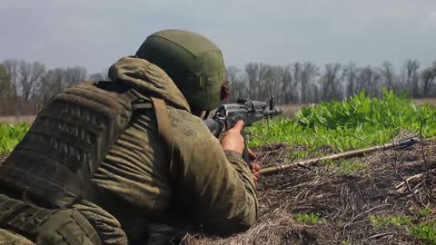 06.05.2022 Russian raid detachments conduct a sweep of the area