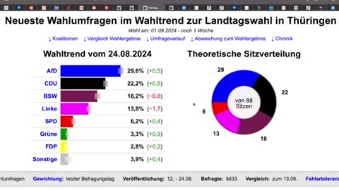 Der Osten bebt: AfD-Regierung immer wahrscheinlicher 25.o8.2024 🦁LION Media