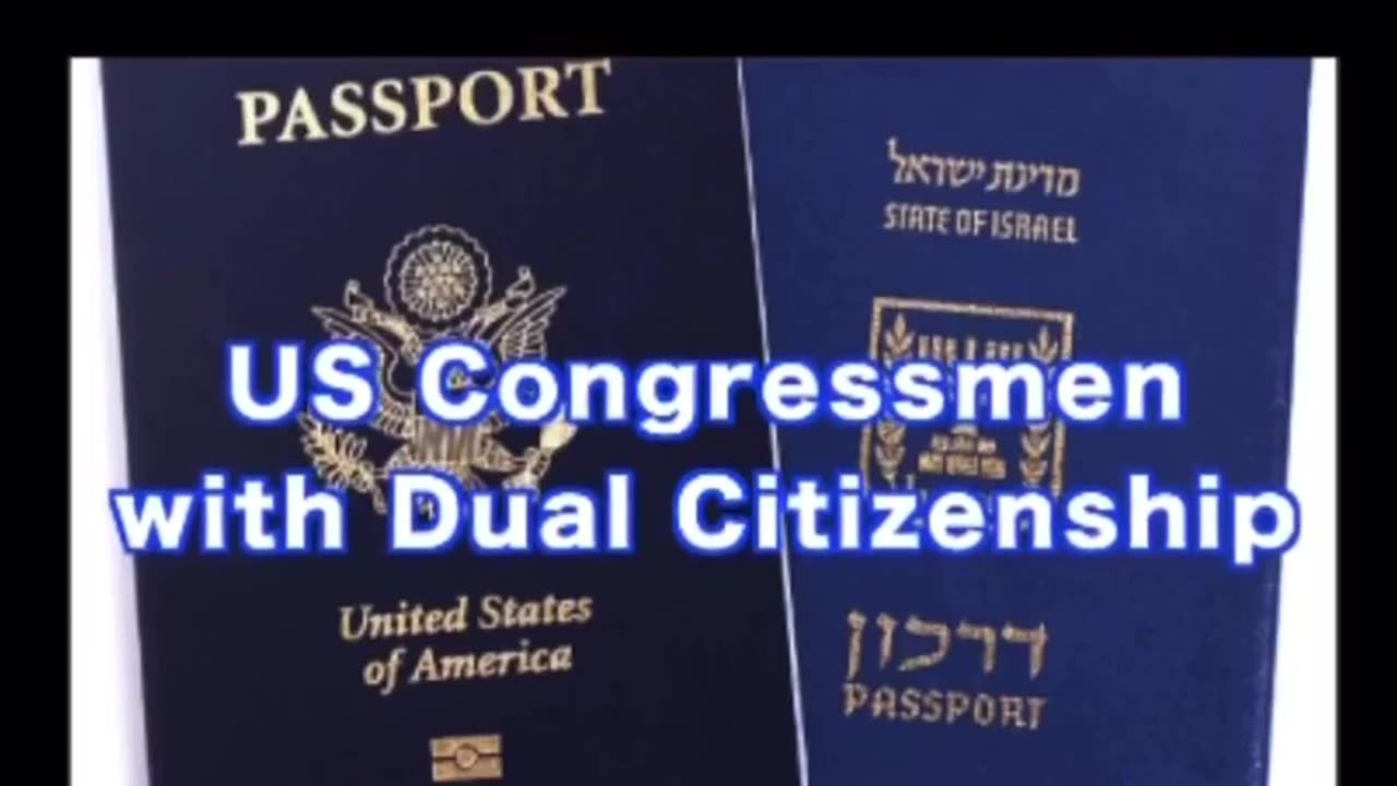 Who knew most of Congress have dual citizenship with Israel?