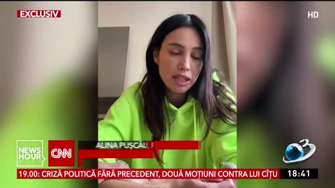 A fost plătită Alina Pușcău să spună că suferă de Covid-19? (Video)