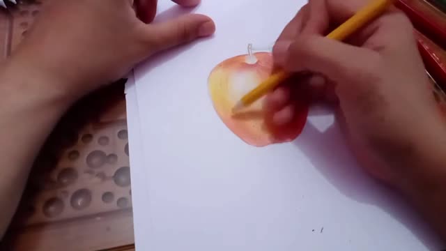 Complete A Beautiful Picture Of A Red Apple