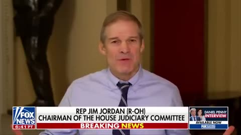 ‘CENSORED AMERICANS’_ Jim Jordan reacts to Christopher Wray’s resignation