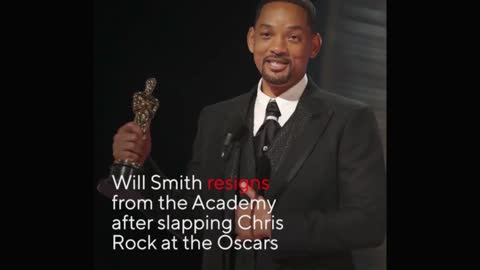 Will Smith resigns membership in the Academy of motion picture art and sciences