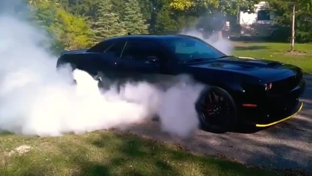 Challenger Burnout #scatpack #powerful #carshorts #subscribe