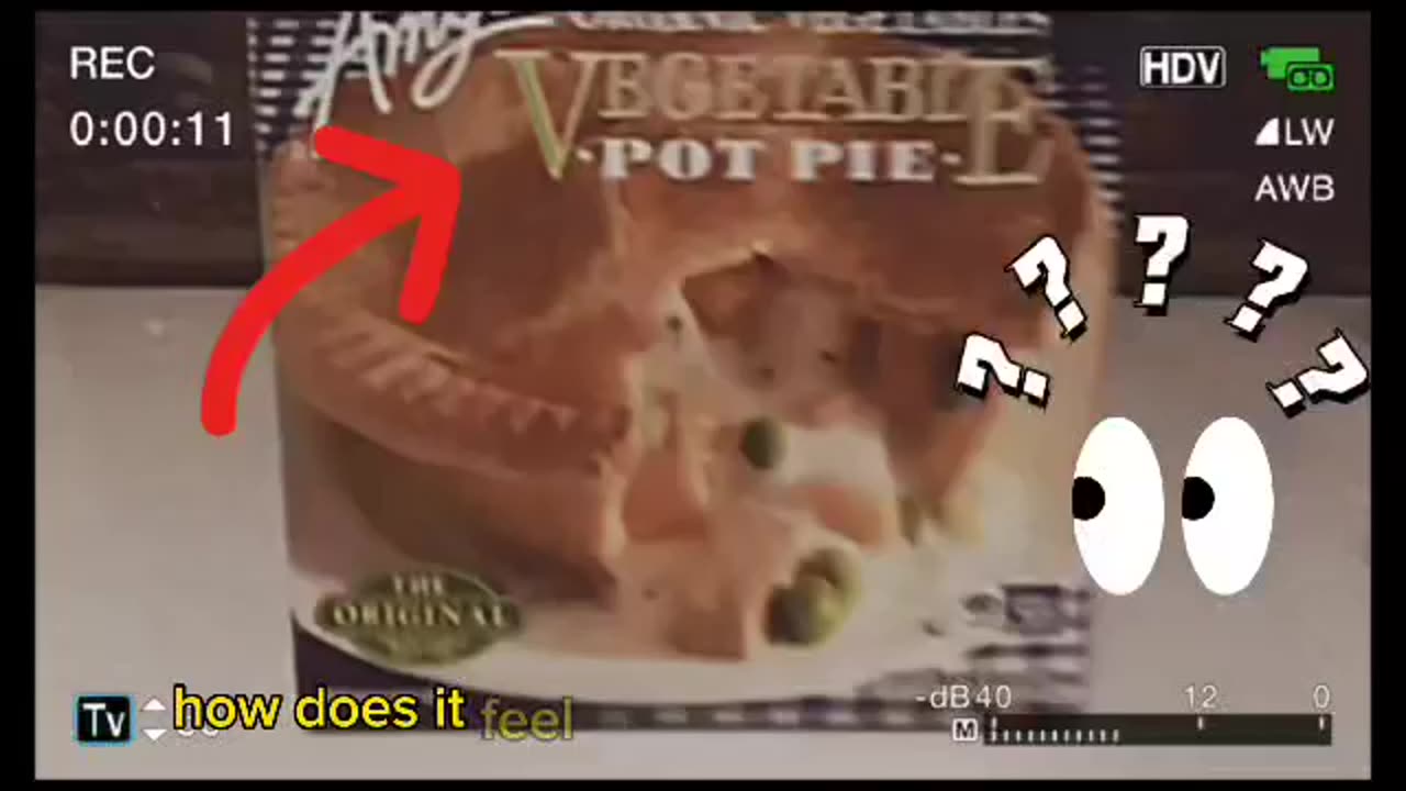 You're just a lying pie