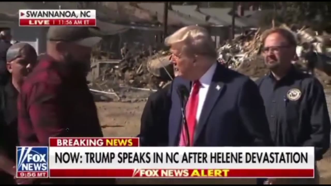 WOW - President Trump in North Carolina.... Always a man of the people