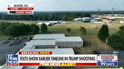 Texts reveal suspect was spotted 90 min before Trump shooting