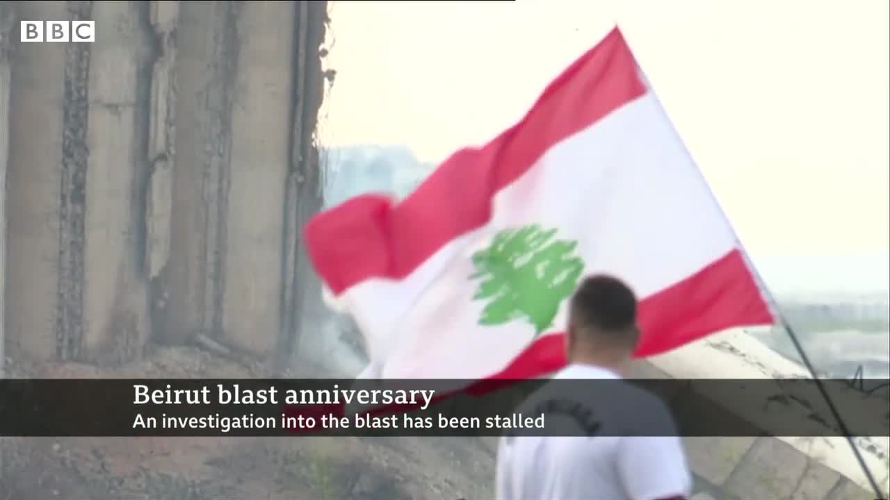 Lebanon marks anniversary of Beirut port explosion that killed hundreds