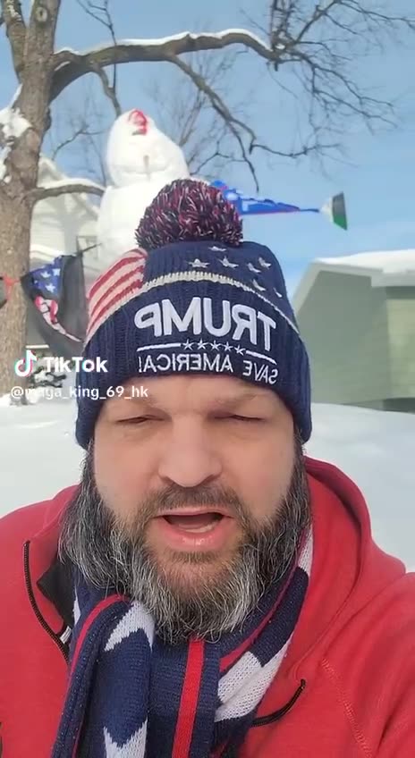 Iowa Trump snowman baby! #IOWA4TRUMP24