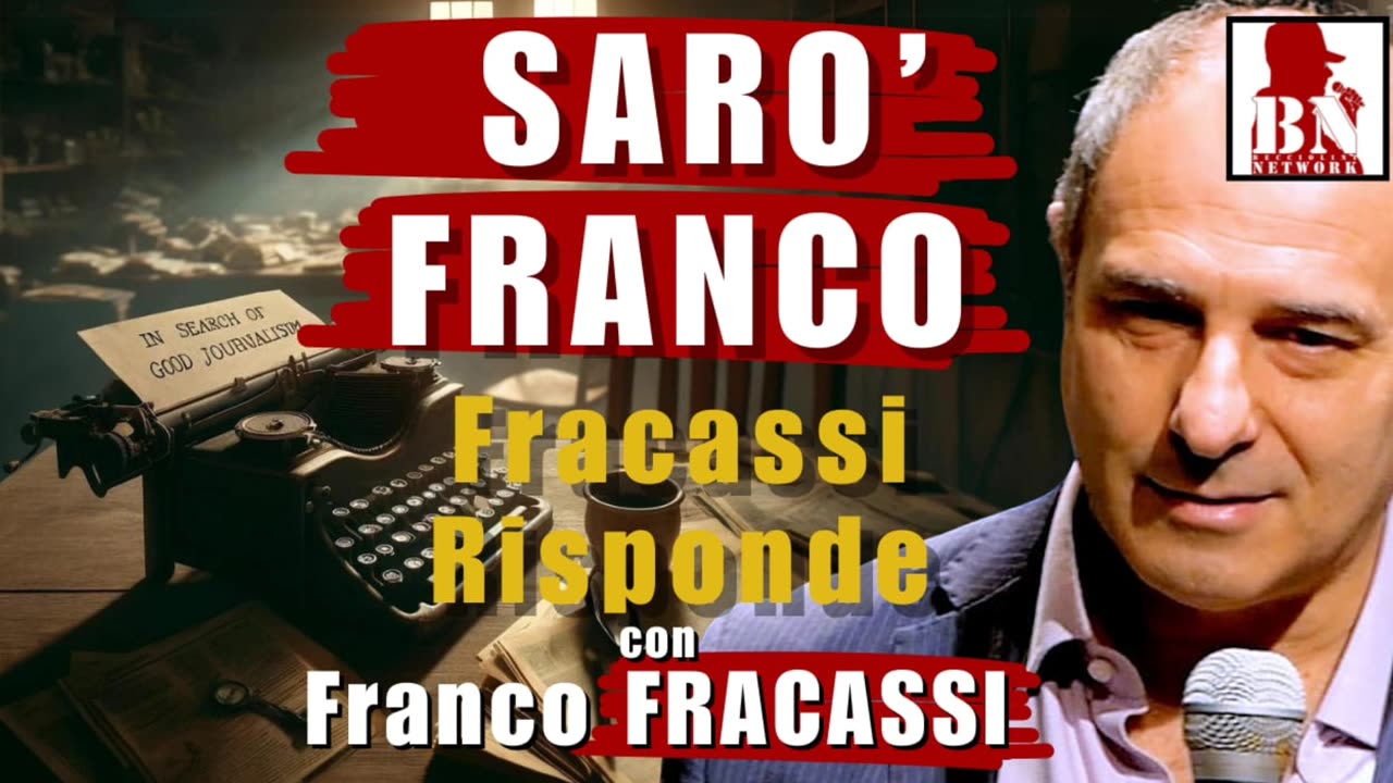 SARÒ FRANCO | Il Punt🔴 di Vista di Franco FRACASSI