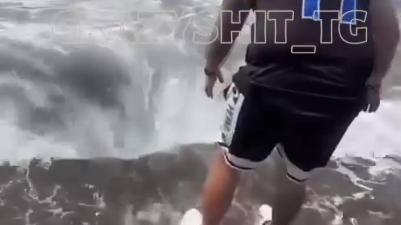 Sucked into the hole.😮