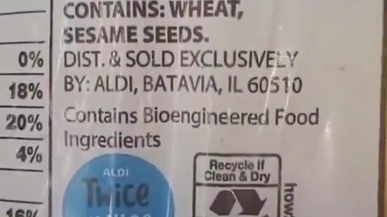 What on Earth are……………. BIO-ENGINEERED INGREDIENTS!