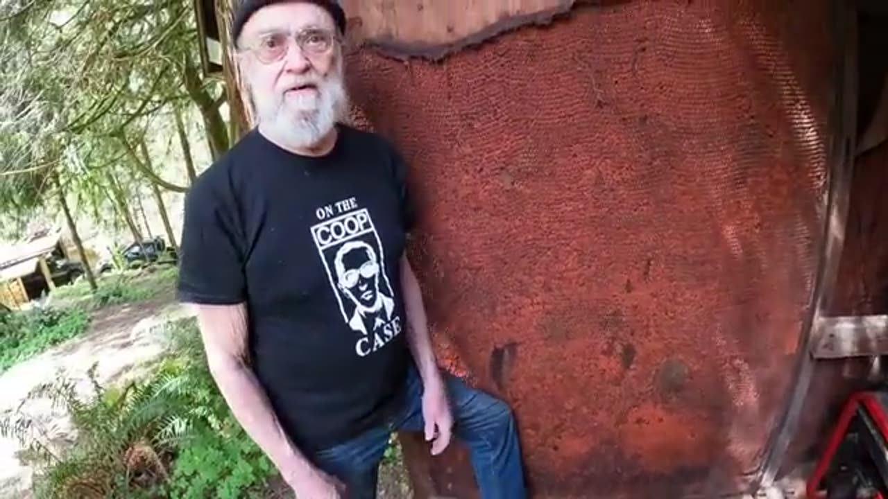 Off Grid 46 years, with a Hydroelectric Water Wheel