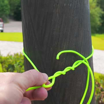 TIMBER HITCH - all it takes is a few loops