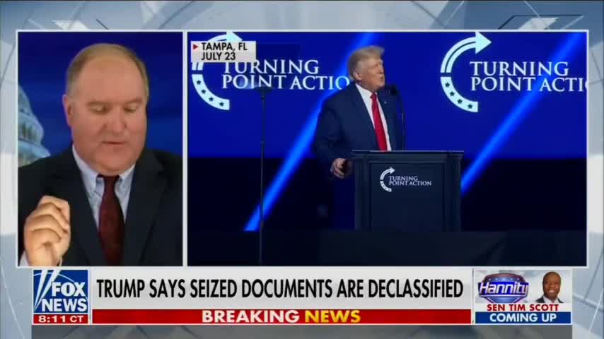 NEW, Trump's Office Statement: Documents Seized Were Declassified!!