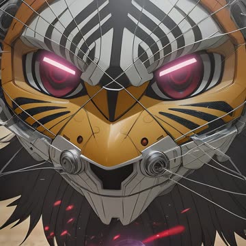 Photo AI Transformations - Tiger Anime Cyber Cat - AI Generated Art, Images, Faces and Videos