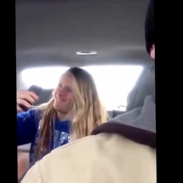 Girl gone crazy with phone